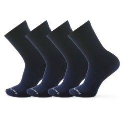 Smartwool Merino Socks Everyday Athletic Crew Socks 4-Pack