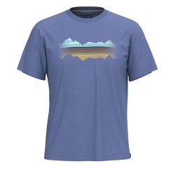 Alternative view of Smartwool Merino Socks Mountain Horizon Short Sleeve Graphic Tee