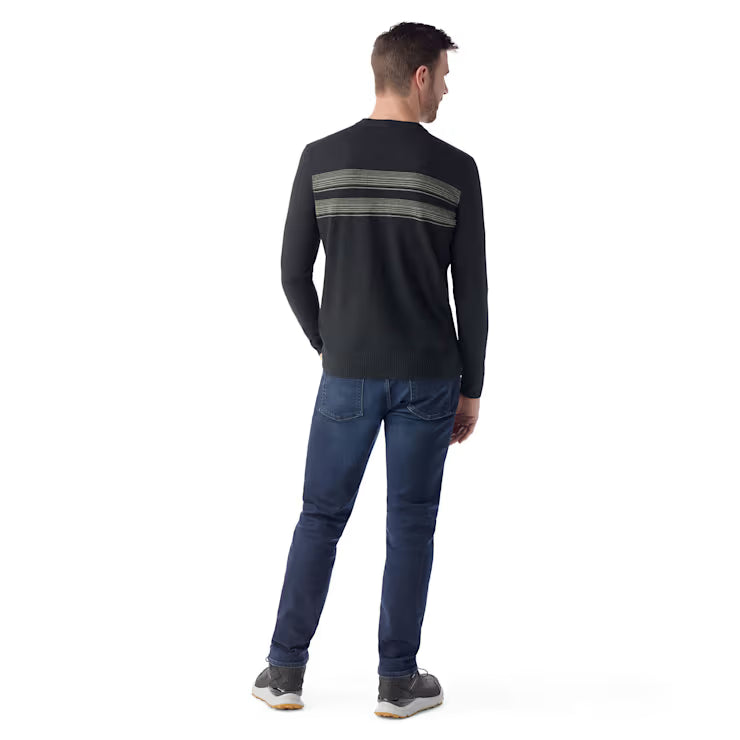 Smartwool Merino Socks Men's Sparwood Stripe Crew Sweater - Image 3
