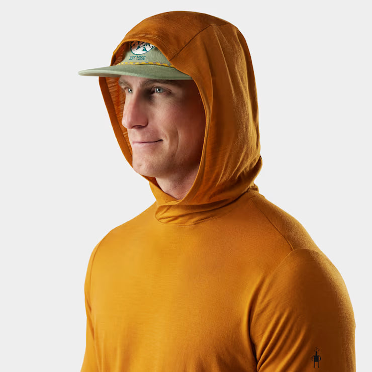 Smartwool Merino Socks Men's Merino Sun Hoodie - Image 5