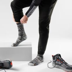 Alternative view of Smartwool Merino Socks Hike Mountain Range Pattern Crew Socks