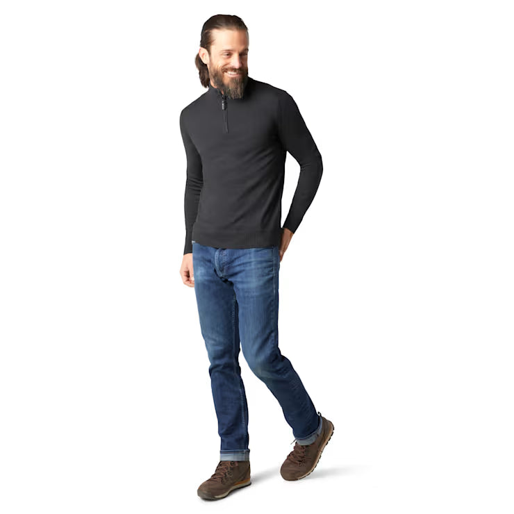 Smartwool Merino Socks Men's Sparwood 1/4 Zip Sweater