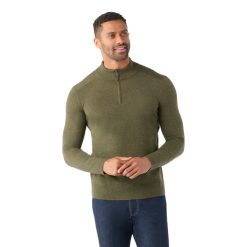 Smartwool Merino Socks Men's Sparwood 1/4 Zip Sweater