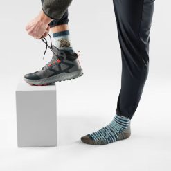 Alternative view of Smartwool Merino Socks Hike Bear Stripe Mid Crew Socks