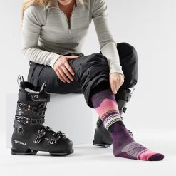 Alternative view of Smartwool Merino Socks Women's Ski Pattern Over The Calf Socks