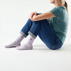 Alternative view of Smartwool Merino Socks Women's Everyday Groovy Bloom Crew Socks