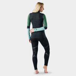 Alternative view of Smartwool Merino Socks Women's Intraknit? Thermal Merino Base Layer Colorblock 1/4 Zip