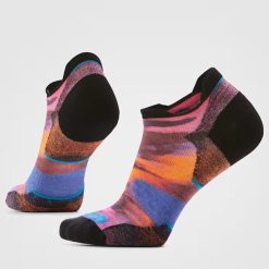 Smartwool Merino Socks Women's Run Brushed Print Low Ankle Socks