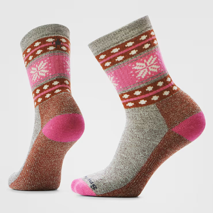 Smartwool Merino Socks Women's Everyday Cozy Snowflake Dream Crew Socks