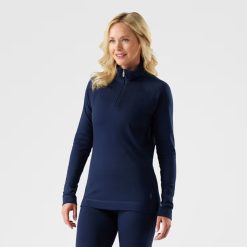 Smartwool Merino Socks Women's Classic Thermal Merino Base Layer 1/4 Zip