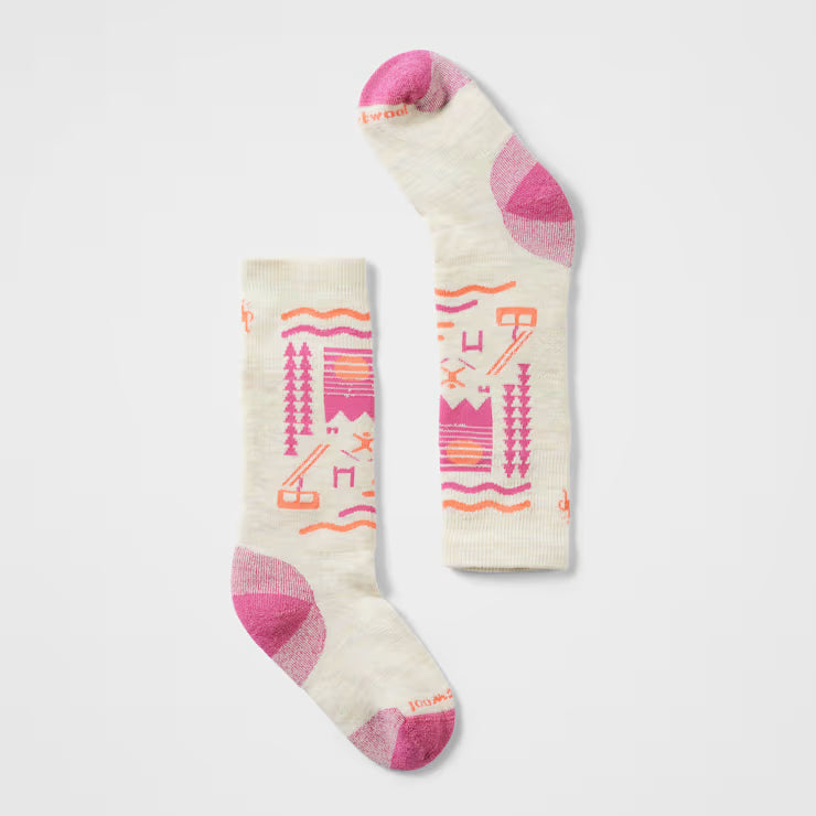 Smartwool Merino Socks Kids' Wintersport Ski Day Over The Calf Socks