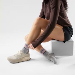 Alternative view of Smartwool Merino Socks Women's Run Zero Cushion Mid Crew Socks