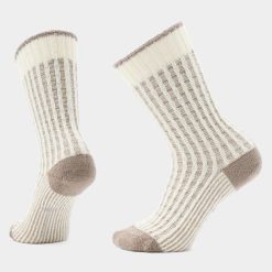 Smartwool Merino Socks Women's Everyday Cozy Waffle Press Crew Socks