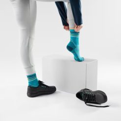 Alternative view of Smartwool Merino Socks Women's Run Zero Cushion Mid Crew Socks
