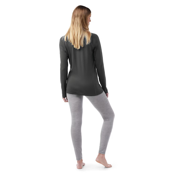 Smartwool Merino Socks Women's Classic All-Season Merino Base Layer 1/4 Zip - Image 2