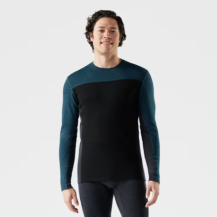 Smartwool Merino Socks Men's Classic Thermal Merino Base Layer Colorblock Crew