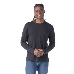 Smartwool Merino Socks Men's Perfect Crew Long Sleeve Tee