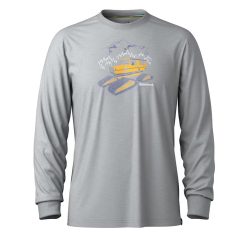 Alternative view of Smartwool Merino Socks Snowcat Graphic Long Sleeve Graphic Tee