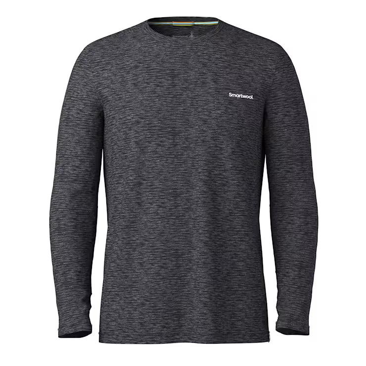 Smartwool Merino Socks Men's Merino Hemp Blend Gear Up Long Sleeve Graphic Tee - Image 2