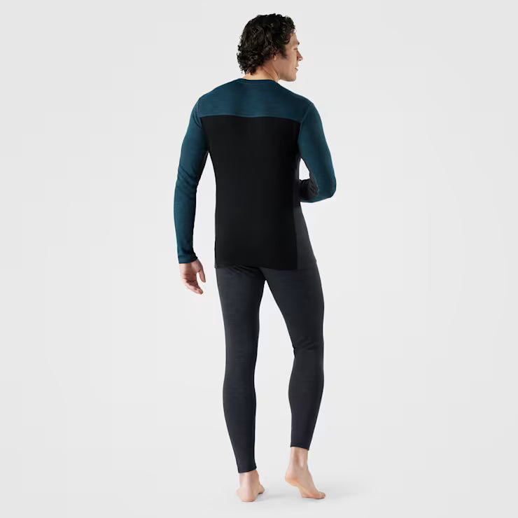 Smartwool Merino Socks Men's Classic Thermal Merino Base Layer Colorblock Crew - Image 3