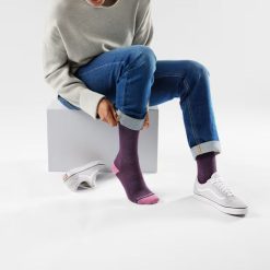 Alternative view of Smartwool Merino Socks Women's Everyday Roll Top Crew Socks
