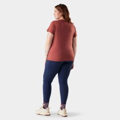 Alternative view of Smartwool Merino Socks Women's Merino Short Sleeve Tee Plus