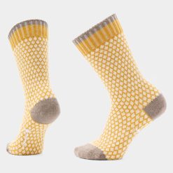 Smartwool Merino Socks Women's Everyday Cozy Popcorn Polka Dot Crew Socks