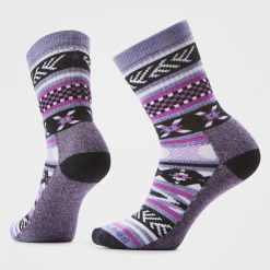 Smartwool Merino Socks Everyday Cozy Cabin Games Crew Socks