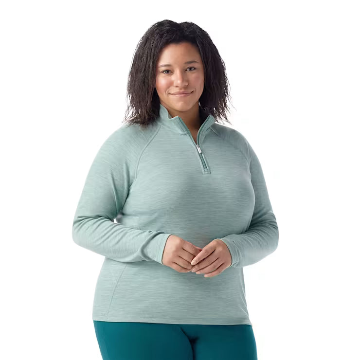 Smartwool Merino Socks Women's Classic Thermal Merino Base Layer 1/4 Zip Plus