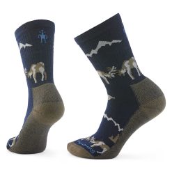 Smartwool Merino Socks Everyday Horns Clash Crew Socks