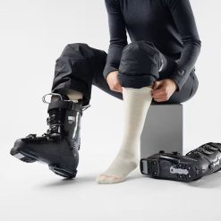 Alternative view of Smartwool Merino Socks Women's Ski Extra Stretch Over The Calf Socks
