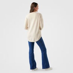Alternative view of Smartwool Merino Socks Women's Shadow Pine Colorblock Crew Sweater
