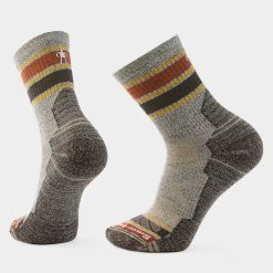 Smartwool Merino Socks Hike Striped Mid Crew Socks