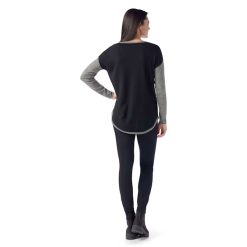 Alternative view of Smartwool Merino Socks Women's Shadow Pine Colorblock Crew Sweater
