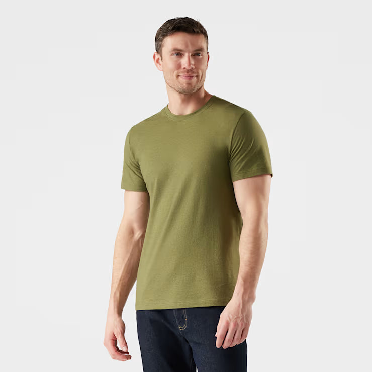Smartwool Merino Socks Men's Perfect Crew Short Sleeve Tee