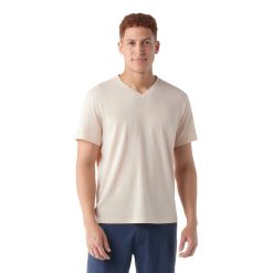 Smartwool Merino Socks Men's Perfect V-Neck Short Sleeve Tee