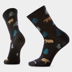 Smartwool Merino Socks Everyday Through the Trees Crew Socks