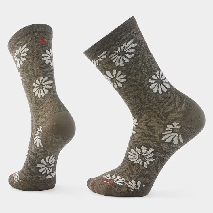 Smartwool Merino Socks Women's Everyday Floral Crew Socks