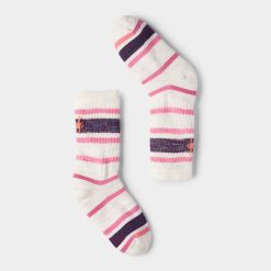 Smartwool Merino Socks Kids' Hike Striped Crew Socks