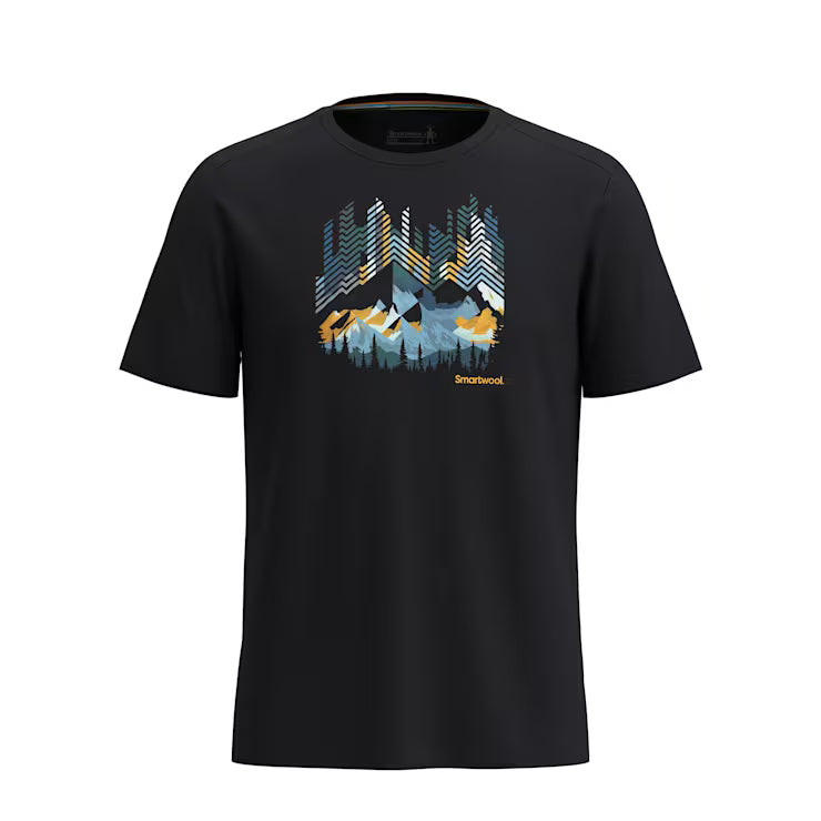 Smartwool Merino Socks Vital Peaks Active Short Sleeve Graphic Tee - Image 2