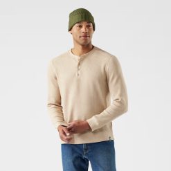 Smartwool Merino Socks Men's Waffle Long Sleeve Henley