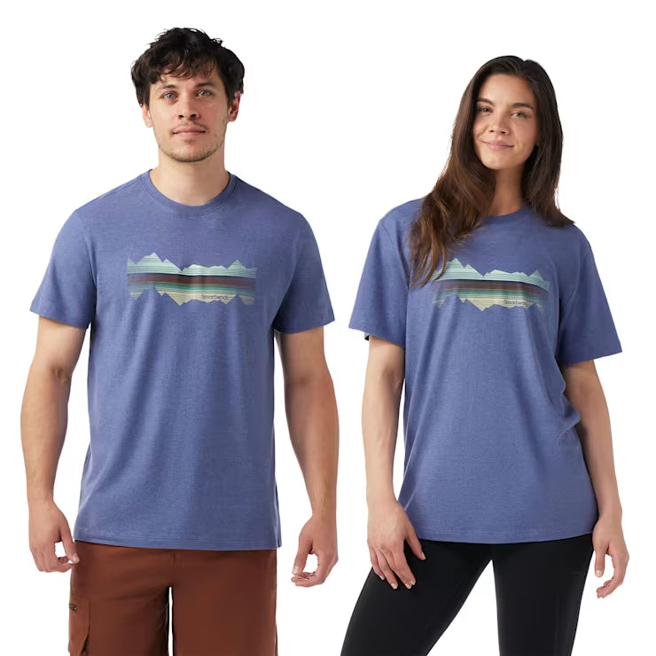 Smartwool Merino Socks Mountain Horizon Short Sleeve Graphic Tee
