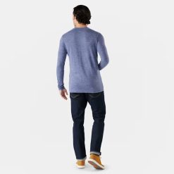 Alternative view of Smartwool Merino Socks Men's Everyday Exploration Merino Long Sleeve Pocket Tee