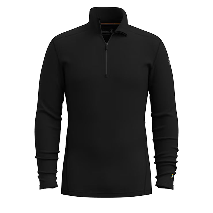 Smartwool Merino Socks Men's Classic Thermal Merino Base Layer 1/4 Zip - Image 3