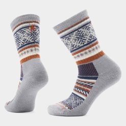 Smartwool Merino Socks Everyday Cozy Fair Isle Sweater Crew Socks