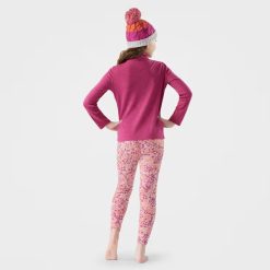 Alternative view of Smartwool Merino Socks Kids' Classic Thermal Merino Base Layer 1/4 Zip
