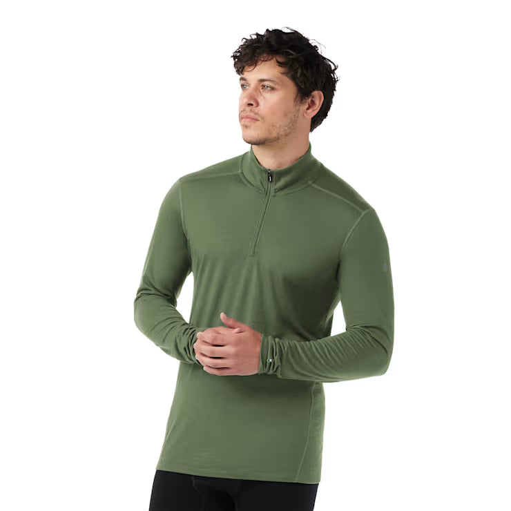 Smartwool Merino Socks Men's Classic All-Season Merino Base Layer 1/4 Zip