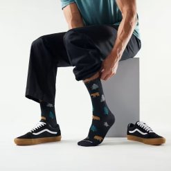 Alternative view of Smartwool Merino Socks Everyday Through the Trees Crew Socks