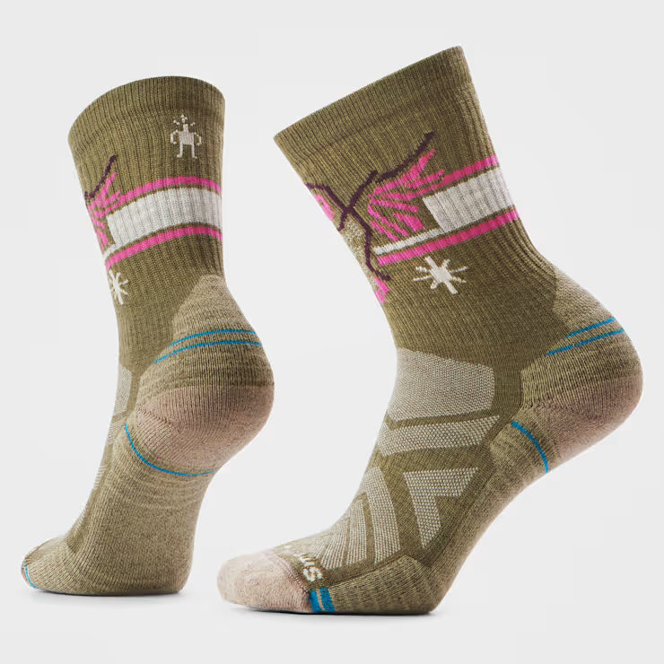 Smartwool Merino Socks Women's Hike Hoo Who Crew Socks
