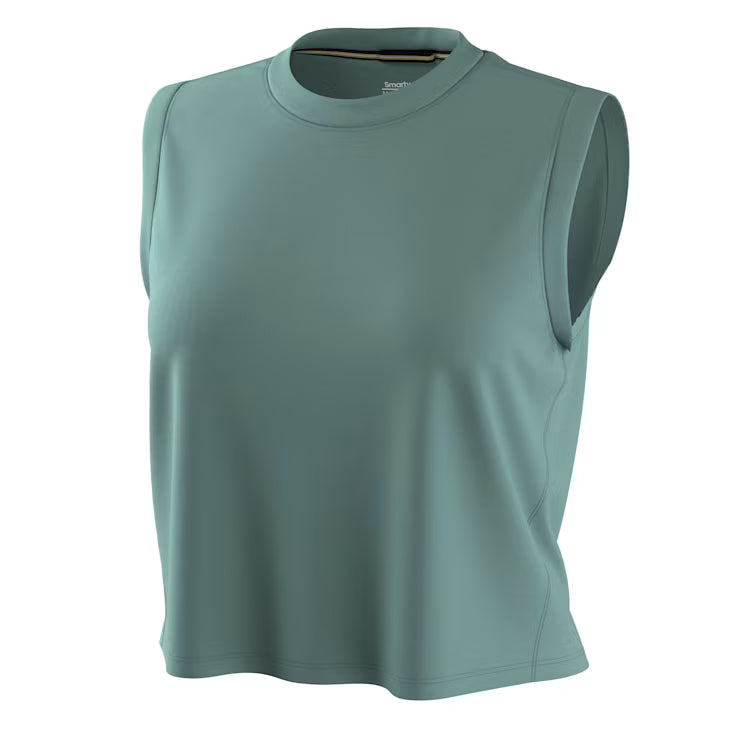 Smartwool Merino Socks Women's Active Ultralite Crop Tank - Image 3